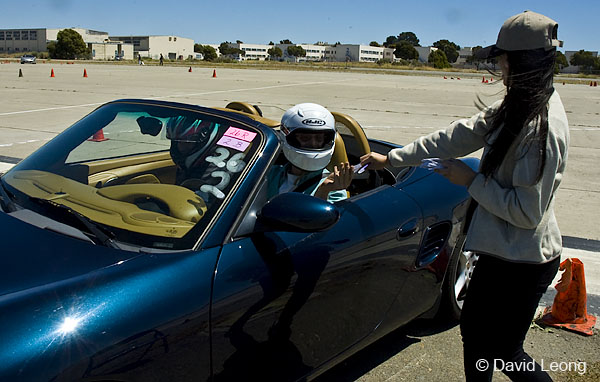 The Reckoning: An autocross school participant receives their timing slip at the end of thei</p /></span></p></div>
  <div class=